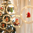 Cortina de Luzes de Natal em LED para Decoração – Brilho Festivo e Encantador