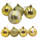 Kit 30 Bolas Enfeite de Natal Gliter Decoração