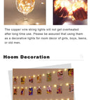 Luzes de Fadas Natalinas à Prova d'Água – Encanto e Magia