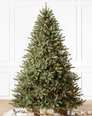 Árvore de Natal Classic Blue Spruce com Galhos Articulados, Suporte Metálico e Micro LEDs Embutidos