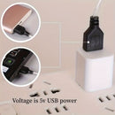 Luz de Natal LED Colorida do Papai Noel para Janela com USB